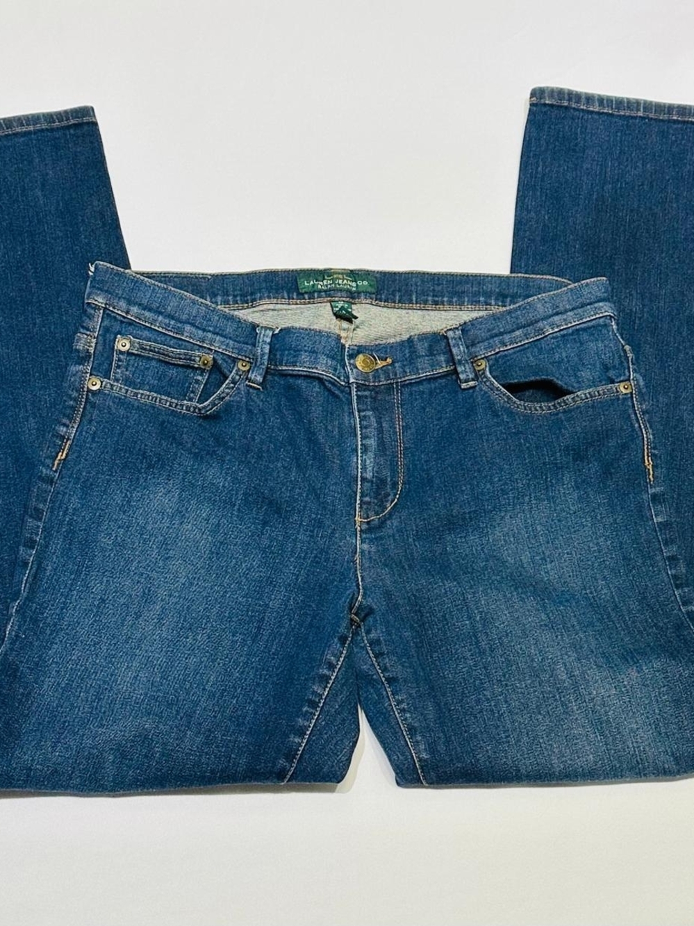 Ralp Polo Ralph Lauren Modern Skinny Women Blue  100% Brand New - Picture 3 of 6